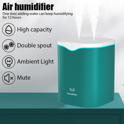 Humidificateur à double pulvérisation