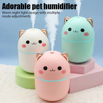 Mini humidificateur d'air pour chat