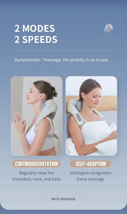 Neck And Back Massager with Heat