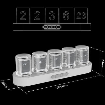 Horloge numérique à tube Nixie