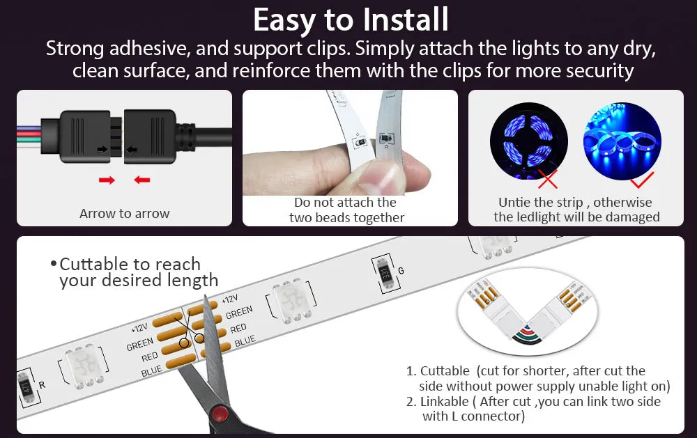 RBG LED Strip Lights