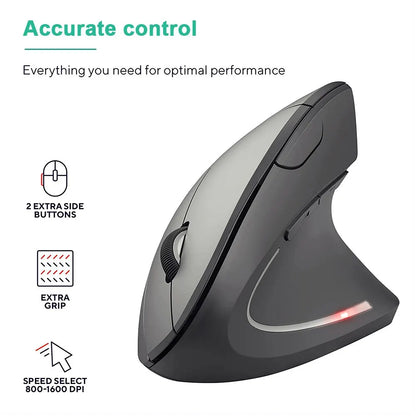 Wireless Vertical Ergonomic Mouse