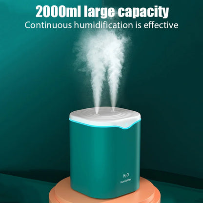 Humidificateur à double pulvérisation