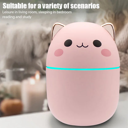 Mini humidificateur d'air pour chat