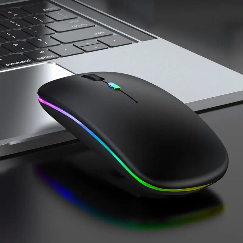 USB Rechargeable Slim Wireless Bluetooth Mouse