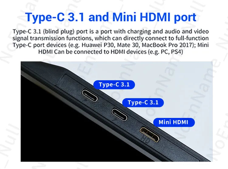 Portable Monitor LCD Display