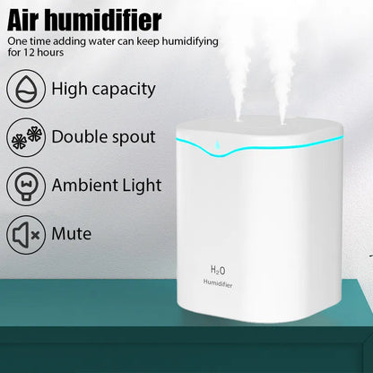 Humidificateur à double pulvérisation