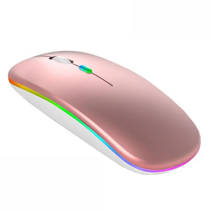 Souris Bluetooth sans fil fine et rechargeable par USB