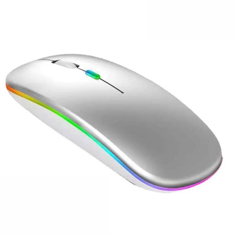 Souris Bluetooth sans fil fine et rechargeable par USB