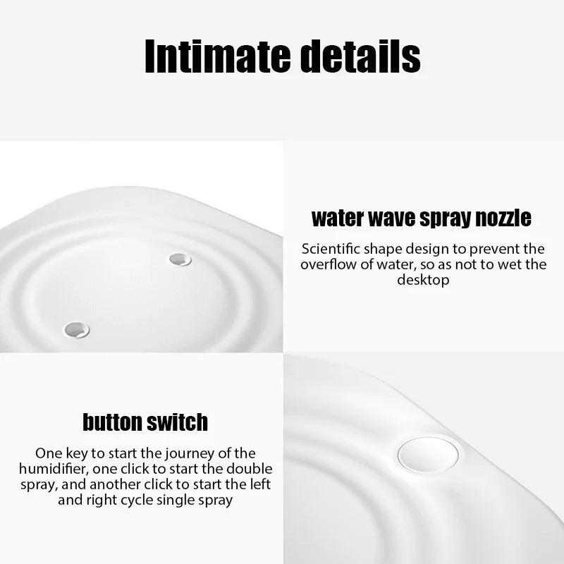 Double Spray Humidifier - Techsuplife