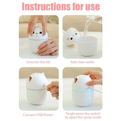 Mini Cat Air Humidifie - Techsuplife