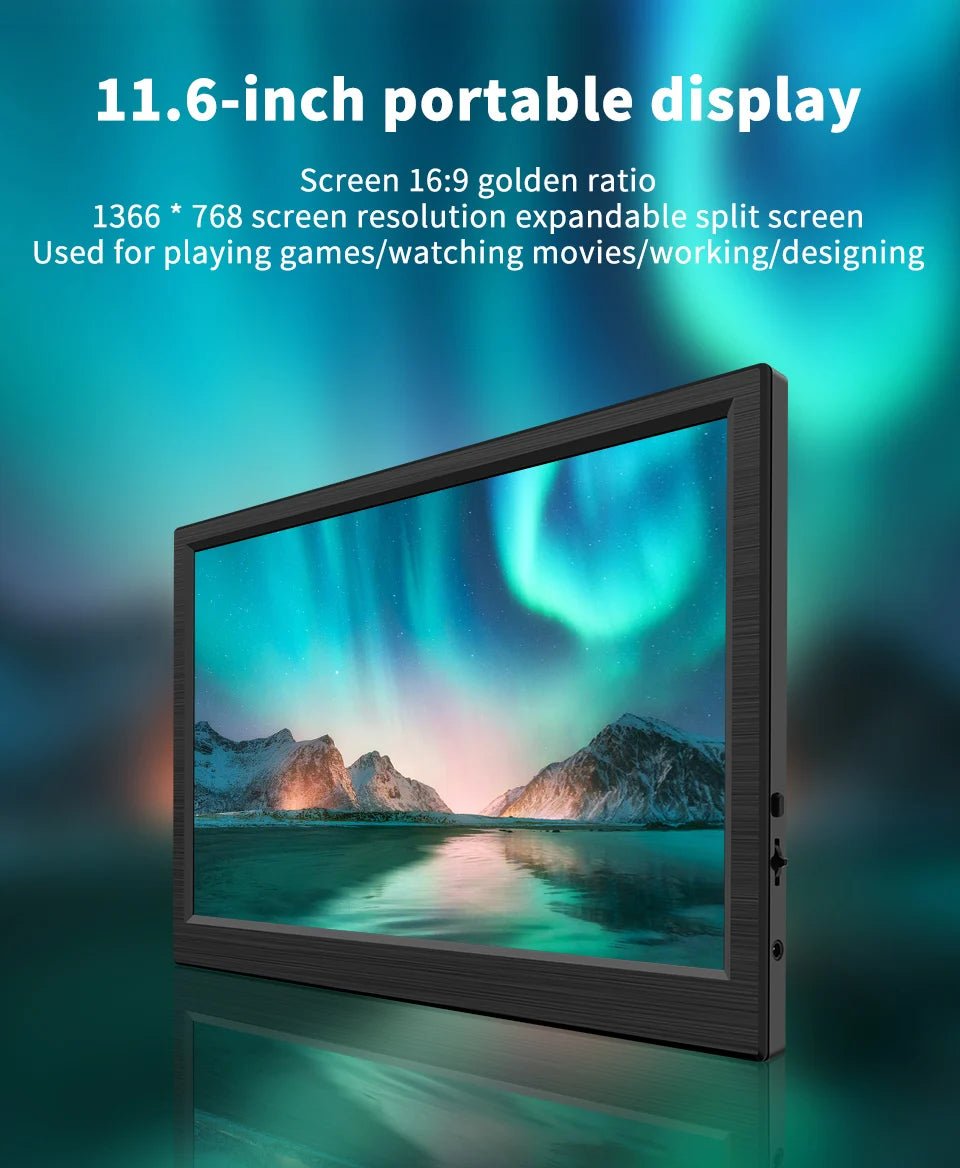 Portable Gaming Monitor - Techsuplife