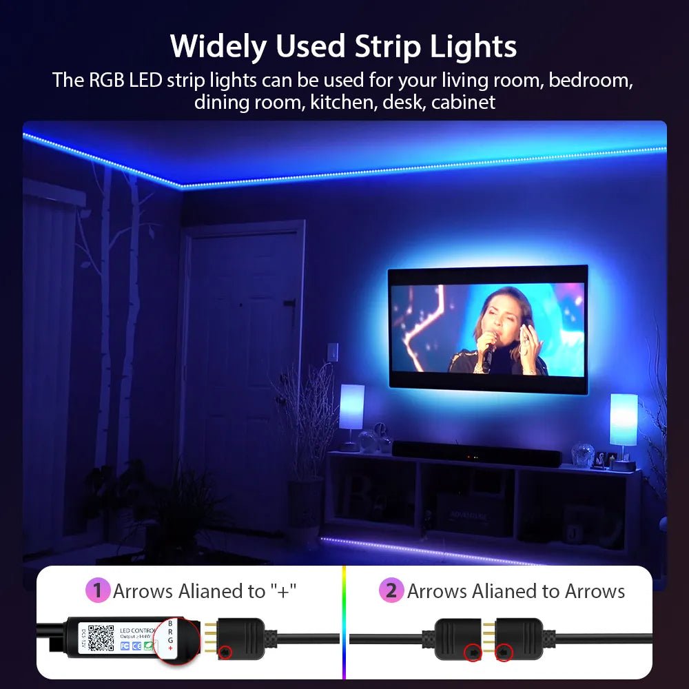 RBG LED Strip Lights - Techsuplife