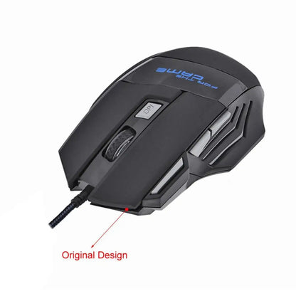 RGB Backlit Ergonomic Gaming Mouse - Techsuplife