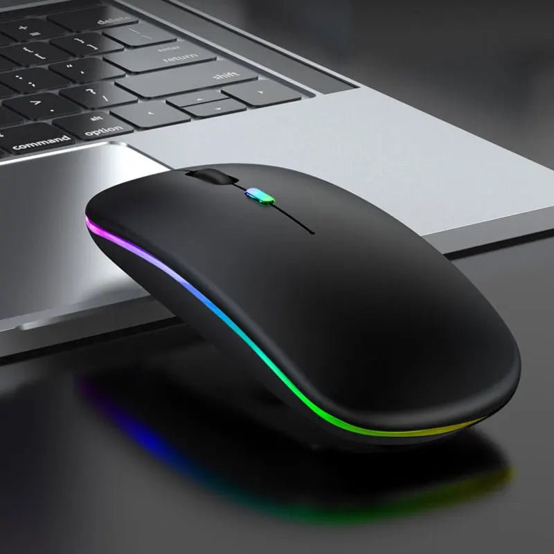 USB Rechargeable Slim Wireless Bluetooth Mouse - Techsuplife